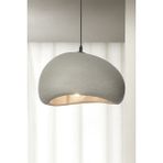 Led Projem Kaya Beton Tekli Sarkıt Avize Beton E27 Modern Avize - 40cm - Gri