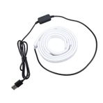 LED şerit ışıkları, çok Aydınlatma Modlarıyla RGB TV Arka lambası, 54 LEDS Ekran Senkronizasyonu USB Bilgisayar Ortam ışık şeridi 24 inç Ekran TV, PC, Monitör, Ev sineması, DIY