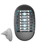 LED Sinek Lambası - Ev İçi Fişe Takılabilir Sinek Savar Aydınlatma,Ev Ticari Kullanım İçin Kompakt Elektronik Cihaz - Ahır, Yatak Odası, Garaj, Mutfak, Yurt İçin Yumuşak Gece Işığı