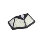 Led Solar Hareket Sensörlü Dış Ortam Bahçe Aydınlatması, Güneş Enerjili, Su Geçirmez, 100 Ledli, Beyaz Işık, (1 Adet)