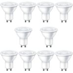 LED Spot 7W GU10 Çanak Ampul, Beyaz Işık 6500K 490LM 10 Adet - 1 - 10 W