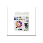 Led Strip Wn-1144 5050 Smd Type - 3 Çipli Rgb Kumandalı, Şerit Led 5 Metre Vitrin