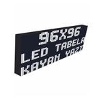 Led Tabela 96x96cm Tek Taraflı Beyaz Kayan Yazı-wifi