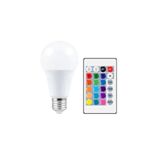 LED VİTRİNİ Rgb Kumandalı 10 W Renk Değiştiren Ampul