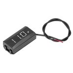 LED Voltaj Göstergesi, Dijital Ekran Araç Için 12v80V Test cihazı, Elektrikli Araçlar Için Evrensel Kurulum Ile Motosiklet, Evrensel Uygulama (WHITE)