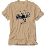 LED Zeppelin Icarus Angel Krem Tişört Liyada