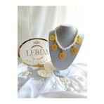 LE&DA Accessory İnci Kilit Sistemli Altın Takılan 5 I 1 Yerde İncili Beşi Biryerde (Altınlar Fiyata Dahil Değildir)