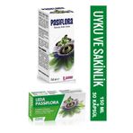 LEDA Pasiflora 30 Kapsul Ve Pasiflora Sıvı Takviye Edici Gıda Şurup 150 ml Set PSLFL150kapsul
