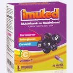 Ledapharma Imuled Multivitamin Multimineral Kara Mürver 30 Kapsül