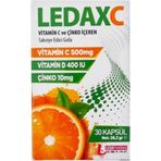 Ledapharma Ledax C Çinko 30 Kapsül
