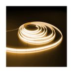 Ledarmy Cob LED Şerit 10M 24V 3200LED/M 3000K Günışığı 10W 8mm IP20 Aydınlatma Işık Hortum Kendinden Yapışkanlı - 10 m - 3000K - Gün Işığı