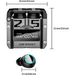 Ledarmy M25 Kablosuz Kulakiçi 5.3 Bluetooth Oyuncu Kulaklık LED Işık, Powerbank Özellikli Kutu Tws Teknolojisi ve Ekran Göstergesi ile Yüksek Performanslı Gaming Kulaklık - Gri