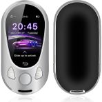 Ledarmy Smart Key Akıllı Araç Anahtarı TK988 Dokunmatik Ekranlı Uzaktan Kumanda Smart Display Key Universal Araba Anahtarı - Gümüş