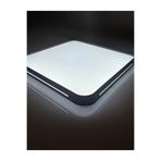 LEDAY Sıva Üstü LED Panel 42W Dekoratif Armatür Siyah(Beyaz Işık 6500K) 43X43