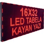 Ledeksis LED Tabela 16X32CM - Yüksek Parlaklık - Kırmızı - 1 - 10 W
