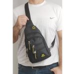 Lederax LD266 Sarı Bodybag Çift Taraf Askılı Göğüs Çantası