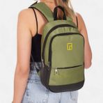 Lederax Mini Sırt Çantası Okul Çantası LPD592 - Haki