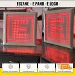 LEDGRAFIK E Logo Eczane E Panosu Eczane Tabelası