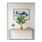ledison Yapay Kroton Bitkisi 25 Yapraklı 70 Cm Saksılı