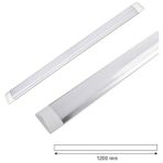 Ledithalat LED Yatay Bant Armatür 40 Watt 120 cm Yüksek Kalite (10'lu Paket) - 6500K - Beyaz