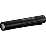 Ledlenser P2R LED şarj edilebilir el feneri, 200 lümen, USB-C, 90 m zoom, IP54, 8 saat çalışma süresi, 36 g ışık, USB-C mini ışık, kamp, yürüyüş, köpek gezdirme için