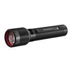 Ledlenser P6R şarj edilebilir LED el feneri, 1600 lümen, 320 m odak, USB-C, IP68 su geçirmez, 60 saat aydınlatma süresi, 4 aydınlatma modu, acil durum el feneri, kamp, dış mekan, taktik