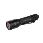 Ledlenser TAC6R taktik el feneri, şarj edilebilir, LED 2000 lm, 6 mod, flaş dahil, çoklu lens teknolojisi, 370 m'ye kadar aydınlatma mesafesi, IP68 su geçirmez, 18650 USB-C pil, polis, av, askeri için