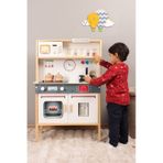 Ledli Ahşap Oyuncak Mutfak ~ Montessori Mutfak, Çocuk Mutfağı, Hediye Halı DBK101