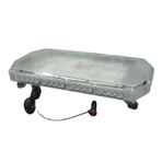 Ledli Oval İkaz Lambası Sarı 40 Led 24v /laık100-24