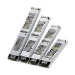 LedLight Ultra Slim Sessiz Şerit LED Trafosu 12V 25 Amper - 1 m - Gri