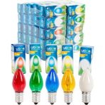 Ledon LD-1407R Parfüm Ampul Renkli 7W Tek E14 Duy (50LİK Kutu) (4457)