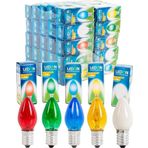 LEDON LD-1407R PARFÜM AMPUL RENKLİ 7W TEK E14 DUY (50LİK KUTU)-Findit
