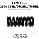 Ledong Shop A 120MM-1250LBS Tarzı Dnm Dv-22 DV-22AR Motorbisiklet Scooter Bisiklet Arka Şok Emici Özel Yay (Yurt Dışından)