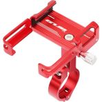 Ledong Shop A Kırmızı Stil Gub P10 Bisiklet Telefon Tutucu Braketi Alüminyum Alaşımlı Motosiklet Mtb Bisiklet Telefon Standı Montaj Desteği Direksiyon Kelepçesi Bisiklet Sürme (Yurt Dışından)