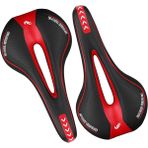 Ledong Shop A Kırmızı Stil Konfor Jel Bisiklet Koltuğu Yumuşak Yol Dağ Bisikleti Sele Bisiklet Koltuğu Bisiklet Pedalı Pedalı Yastık Bisiklet Koltukları Dağ Bisikleti (Yurt Dışından) - Renkli - 1
