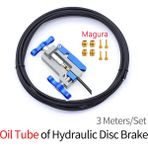 Ledong Shop A Magura Tarzına Sahip Araç 3 Metre Dağ Bisikleti Hidrolik Disk Fren Yağı Borusu Hortum 5mm Bisiklet Fren Kablosu Hortumu 2.0x5.0mm (Yurt Dışından) - Bisklet yedek