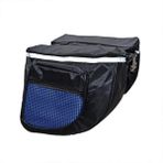 Ledong Shop A Mavi Stil Bisiklet Çantası Bisiklet Çift Yan Arka Raf Bisiklet 2'li 1 Kamuflaj Bagaj Dağ Yol Bisikleti Kuyruk Koltuk Pannier Paketi Bagaj Taşıyıcı B (Yurt Dışından)