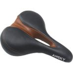 Ledong Shop A Siyah Içi Boş Tarzı Bisiklet Koltuğu Retro Bisiklet Koltuğu Hollow Bisiklet Koltuğu Vintage Yastıklı Yol Bisikleti Mtb Koltuğu Clau Deri Kahverengi Bisiklet Koltuğu (Yurt Dışından)