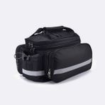 Ledong Shop A Siyah Stil Bisiklet Çantası Su Geçirmez 27L Büyük Kapasiteli Mtb Bisiklet Sele Çantası Bisiklet Katlanabilir Kuyruk Arka Çanta Bagaj Aksesuarları XA225Q (Yurt Dışından)
