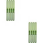 Ledong Shop A Yeşil 2pcs Tarzı 4'lü Bisiklet Bandı Silikon Fener Bisiklet Askısı Şeritleri Motosiklet Direksiyon Hoparlör Bağları Yeşil (Yurt Dışından)