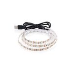 LEDONLİNE 2 Metre Beyaz Tv Arkası Led Aydınlatma 5v Usb Şerit Led Işık