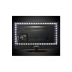 LEDONLİNE 4x50cm Beyaz Lcd Led Tv Arkası Aydınlatma Usb Şerit Led Işık