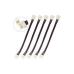 LEDONLİNE 5 Adet 10 Cm Rgb Şerit Led Ekleme Aparatı 4 Pin Kablo Birleştirme