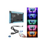 LEDONLİNE Bluetooth Telefon Kontrol Müzik 42'' 49'' 55'' Tv Arkası Usb Led Şerit Aydınlatma