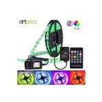 LEDONLİNE Müziğe Duyarlı Rgb Şerit Led Seti 12v 5metre Tv Arkası Aydınlatma