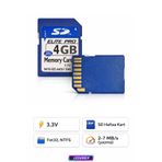 L'edoren 4gb Sd Hafıza Kartı 3.3V Yüksek Hızlı FAT32 Ntfs Uyumlu Elite Pro