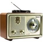 L'eDoren Meier Şarjlı Nostaljik Bluetooth Hoparlör Fm Radyo M-110Bt