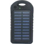 L'edoren Solar 10.000 Mah Güneş Enerjili El Fenerli Powerbank - Siyah