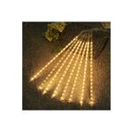 LEDREYON 50cm 8'li Meteor Led Akar Led Çubuk Yılbaşı Aydınlatma Led Işık Günışığı
