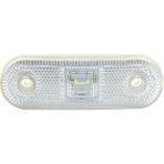 Ledshop 5'li LED Side Marker Lamba 12 - 24 V 2 Adet 11.4 cm - Beyaz